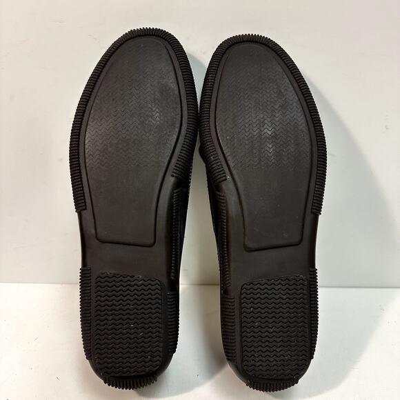 EUC Polo Country x Rancourt & Co. Ranger Moc Boat Shoe Navy Blue Made in USA 10 - Picture 10 of 11